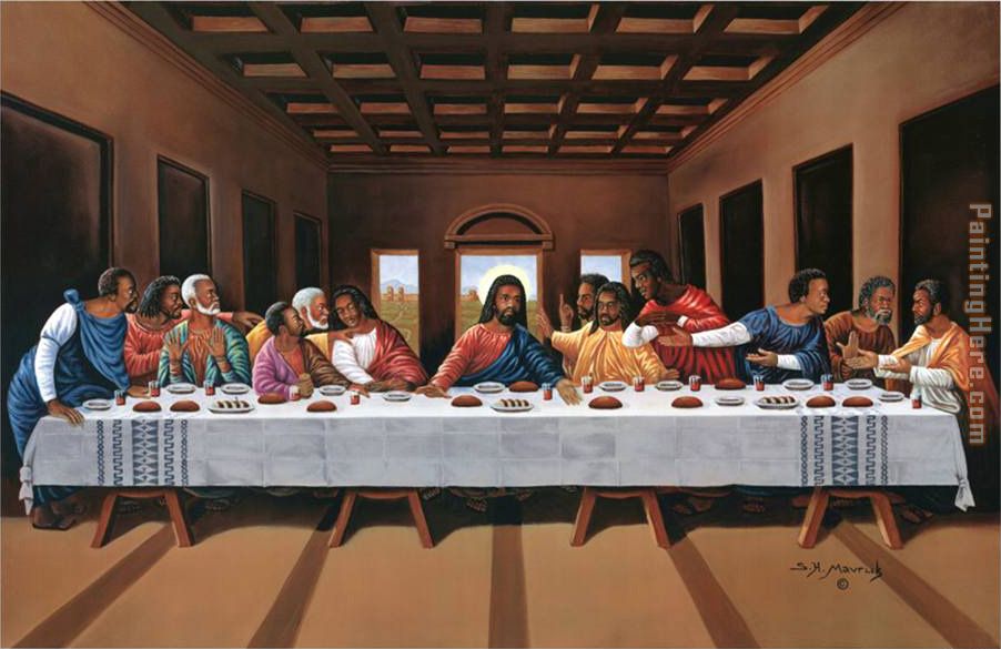 Leonardo da Vinci picture of the last supper I